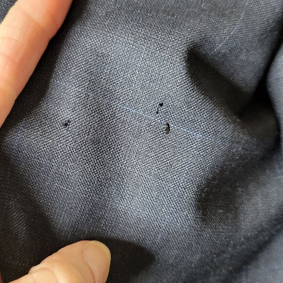 Lauren Ralph Lauren Blazer Men's 44L Flawed Wool Plaid Navy Blue Old Money Acade - Picture 3 of 12